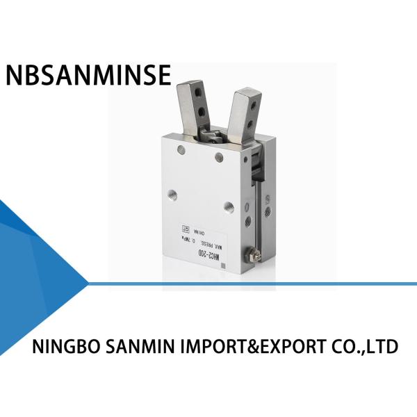 Professional MHC2 Angular Air Gripper , Pneumatic Parallel Gripper