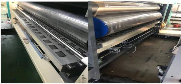 High Speed Printing Slotting Machine With Stacker , Printer Slotter Machine