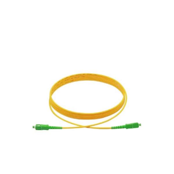 SC APC Optical Fiber Jumper , Base Station Cable Length 1m