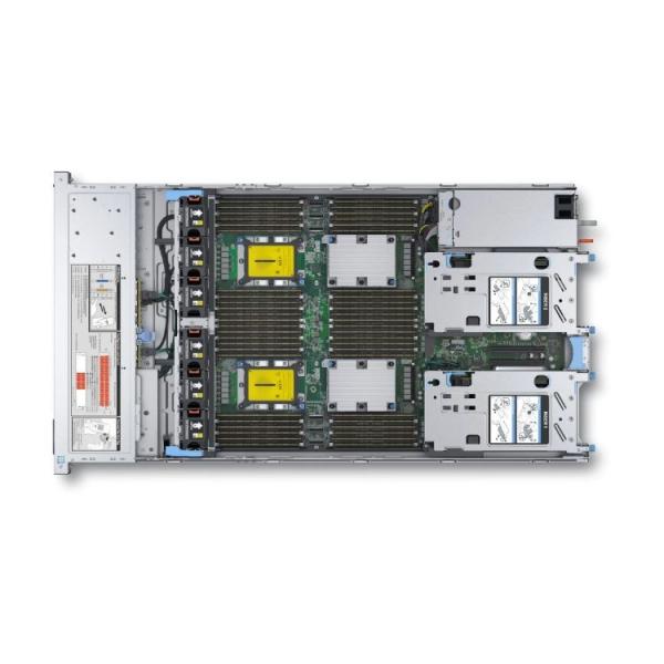 serveur Rackmount de support de 2U GPU Dell Poweredge Server EMC Poweredge R840