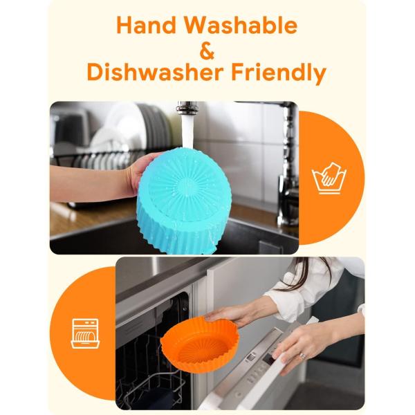 Reusable Flexible Silicone Baking Tray Liner Multipurpose Sturdy