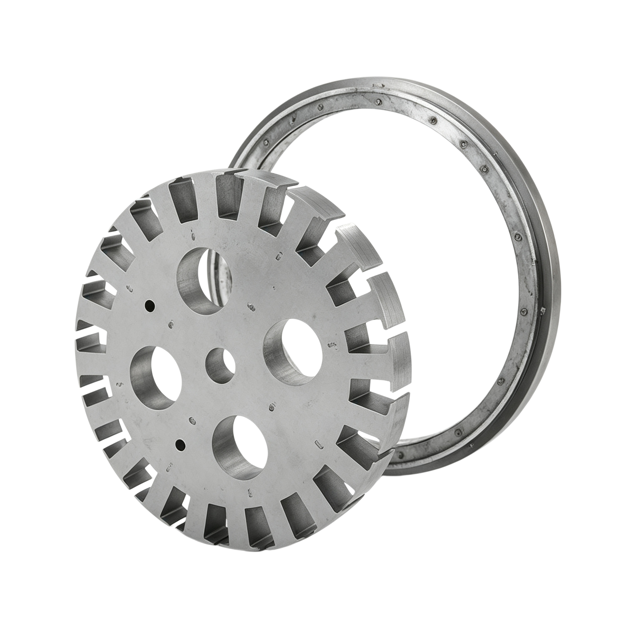 High Efficiency EV Motor Core with High Magnetic Efficiency Precision Manufacturing and Lightweight Compact Design