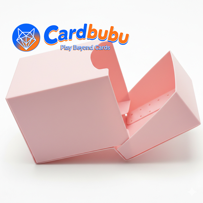 Custom PP Plastic Card Box Durable Secure Storage for MTG TCG Pokémon YuGiOh