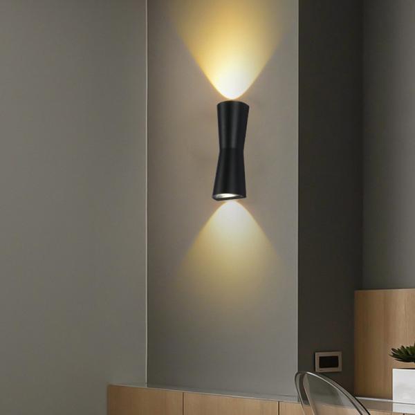Modern wall mounted lamps decorative outdoor waterproof up down wall lamp courtyard garden hotel villa house wall light