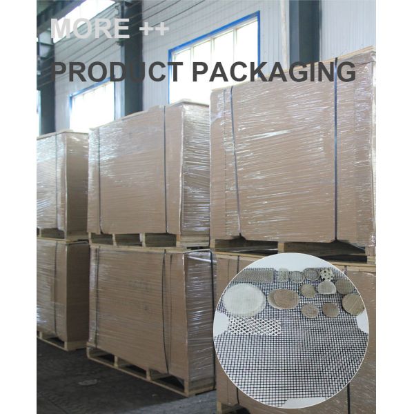 Low Flow Resistance SS Mesh Screen Filter Suitable For High Purity Gas