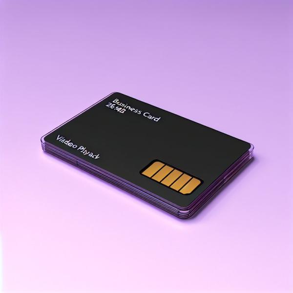Revolutionize Your B2B Strategy with 256MB Memory Video Business Cards