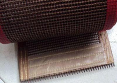 Heat Resistance Food Grade PTFE Mesh 10 x 10mm , PTFE Mesh Conveyor Belt