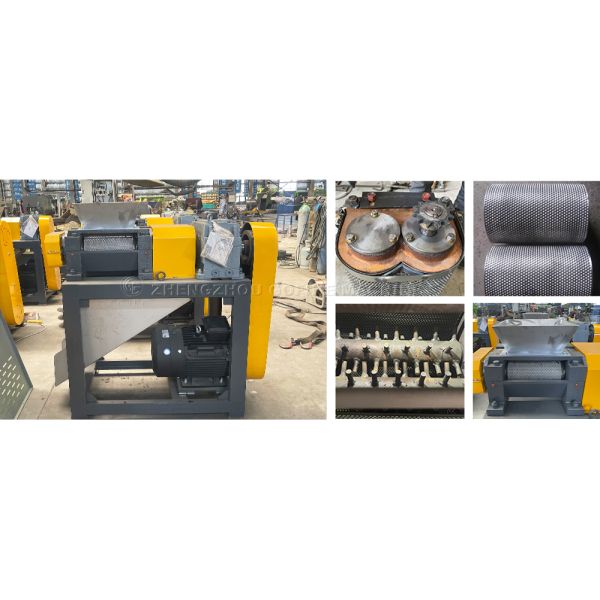 Compact Fertilizer Making Machine - Double Roller Granulator for Small Scale