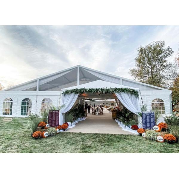 Event Banquet Marquee, Clear PVC Wedding Party Roof Top Tent For 1500 People