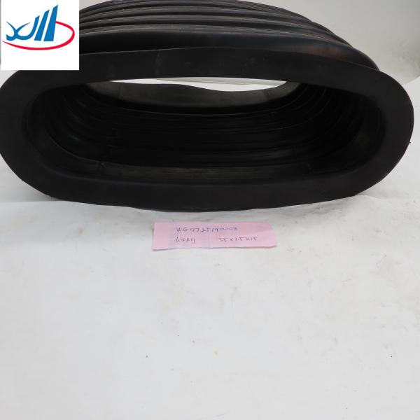 Original Truck Parts Air Intake Pipe WG9725190008 Flexible Rubber Air Intake Bellows