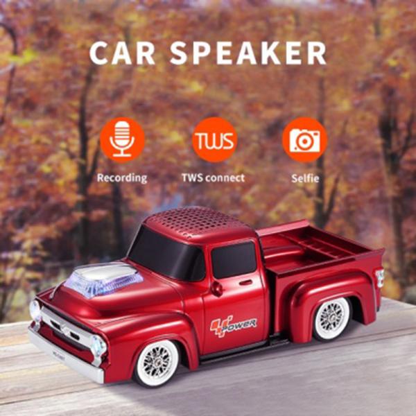 6W Output Power Plastic BT Truck Speaker with Wireless USB TF FM and Audio Performance
