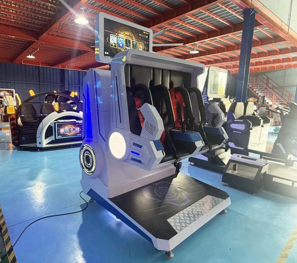 360 Degree Vr 9d Game Machine 9d Vr Machine 220V For 2 Players