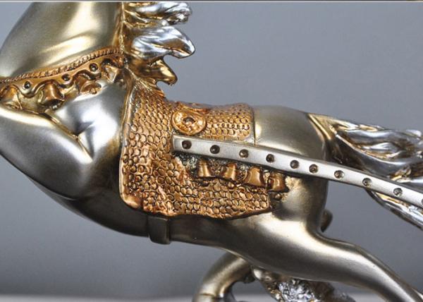 Classic Resin Decoration Crafts Chinese Characteristic Horse And Treasure Style