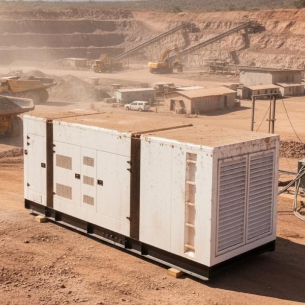 Heavy duty Cummins Diesel Generator 1000kva used in mining site in Africa