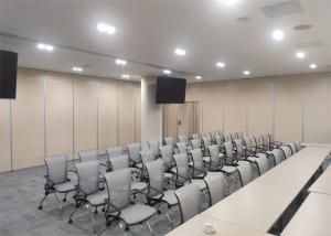 65mm Thickness Foldable Soundproof Partition Wall Finished Furniture Style