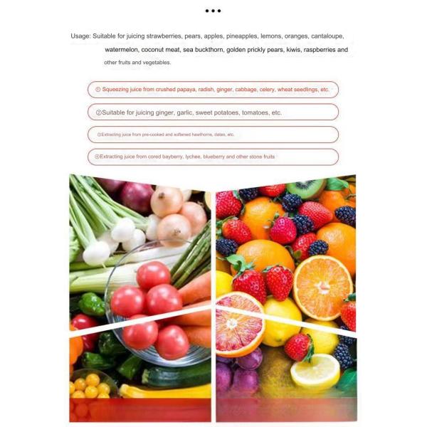 Vegetable and Fruit Orange Juice Commercial Juicer Extractor Machine with Competitive
