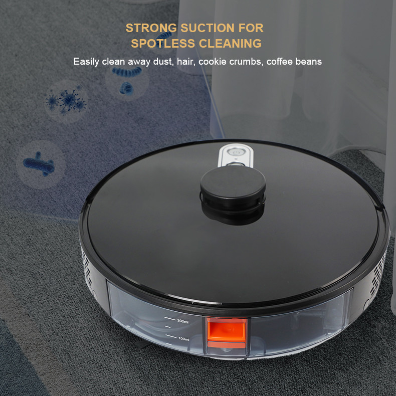 Пылесос Wifi пола OEM 300ML автоматический 315×315×93mm