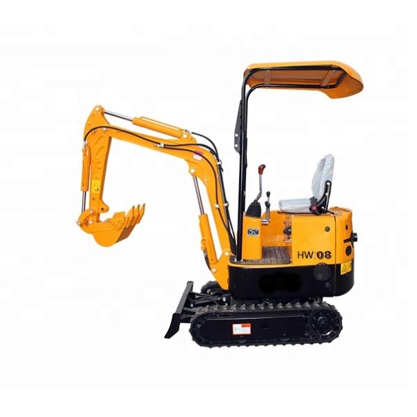 Micro Hydraulic Crawler Excavator For Small Works Low Oil Consumption
