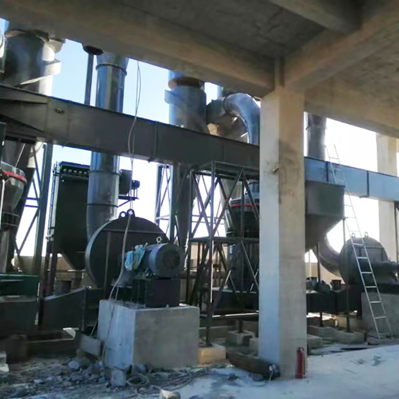 95500*8500*83500mm Limestone Calcium Carbonate Raymond Grinding Mill Production Line