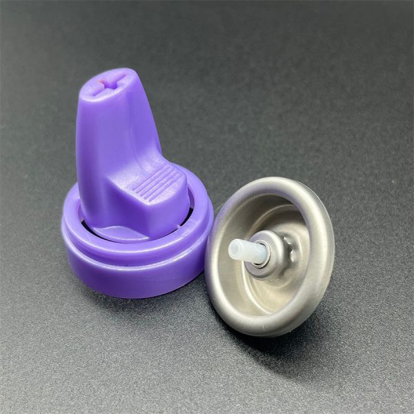 Ergonomic and Lightweight Hair Mousse Aerosol Accessory for Travel-Sized Styling with Secure Leak-Prevention Valve