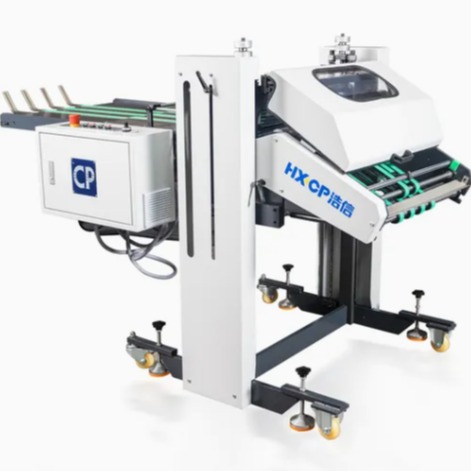 Paper Folding Machine Offering Stream Press Stack Delivery and Conveyor Belts for Sheet Handling and Precise Fold