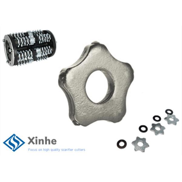 Прокладки лезвий звезды 5 пунктов стальные на частях Планерс пола скарификаторов