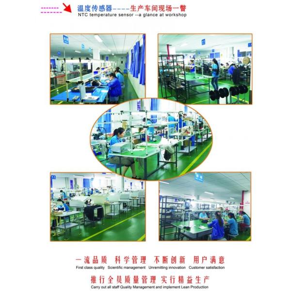 Customized CWF Precision Stainless Steel NTC Micro Temperature Sensor 10KOhm 3435K 1% For Home Appliances