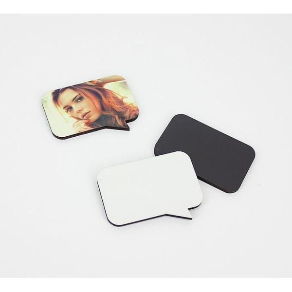 Promotional 60x45mm Sublimation Blank Fridge Magnets for Souvenir and Gift