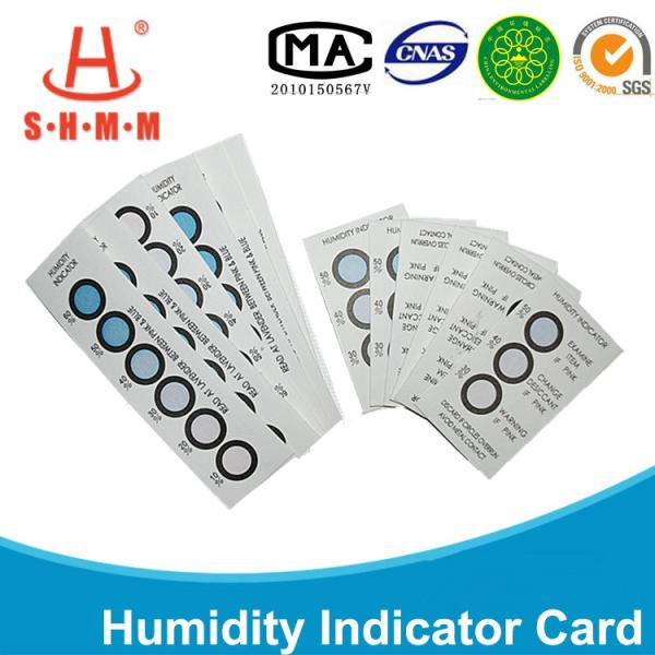 Four Dots Humidity Indicator Card Sheet For Organic Materials With Carton Packing