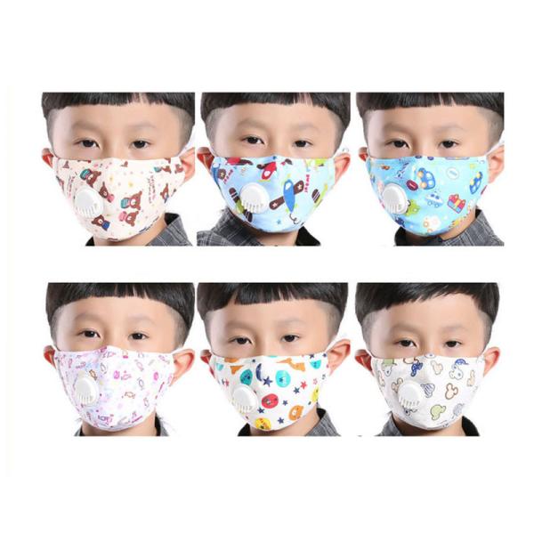 Adjustable Ear Loop Cotton Face Mask Washable Reusable Customized Printed