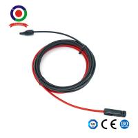 CE femelle du câble d'extension de panneau solaire de connecteur masculin 6mm2 IP67