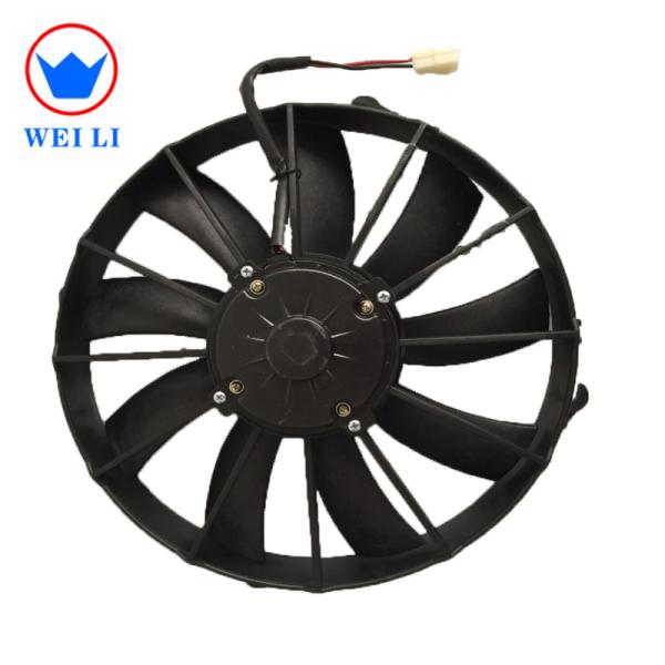 Electric Radiator Fan With 9 Blades , 2000m3/H Aircon Fan 2400 RPM Speed