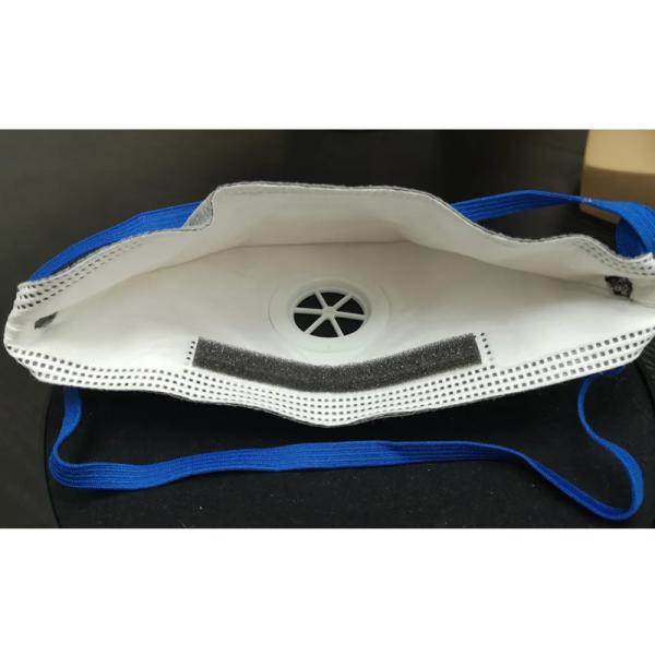 Durable Non Woven Fabric Face Mask Foldable Active Carbon Respirator