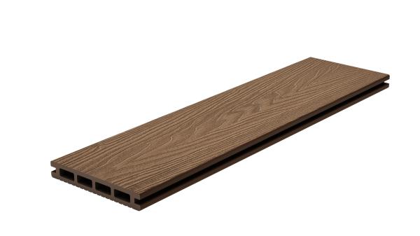 2200mm Natural Wood 3D Composite Decking Plastic Wood Composite Wall Cladding FSC