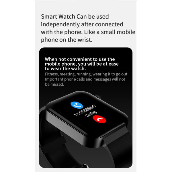 Диапазон фитнеса высококачественного экрана Ips дозора звонка HL70 BT умного водоустойчивый для андроида IPhone