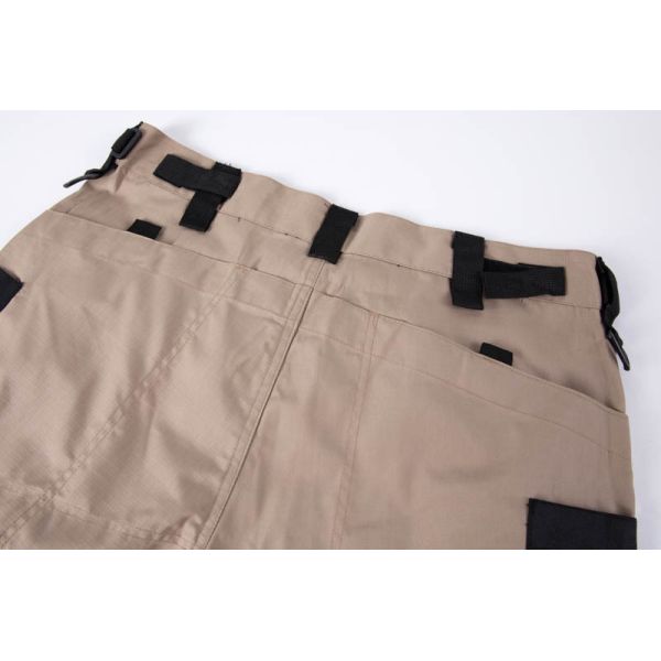 Water-Resistant Outdoor Work Pants with Adjustable Waist Straps and Zipper Cargo Pockets Tactical Cargo Pants