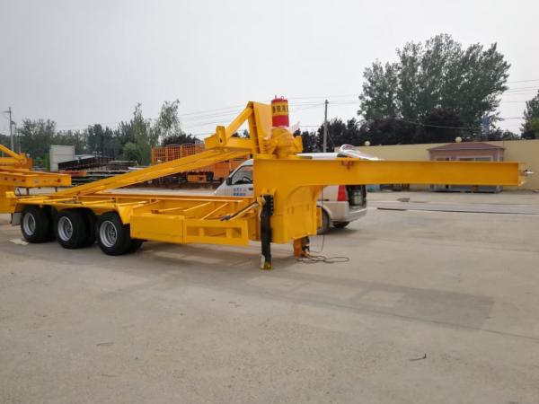 Hydraulic Rear Dump Tipper Trailer 3 Axles Tipper Semi Dump Truck Semi Trailer for High