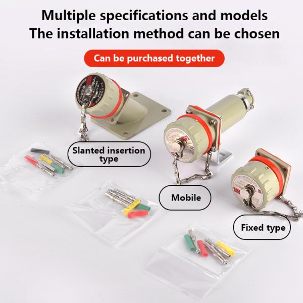 Heavy-Duty Industrial Electrical Socket Connector Wear-Resistant and Heat-Resistant Aluminum alloy Shell Cable Glands