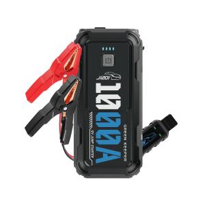 Jump Starter portátil com luz LED e 10000mAh / 37Wh Capacidade para Green Keeper