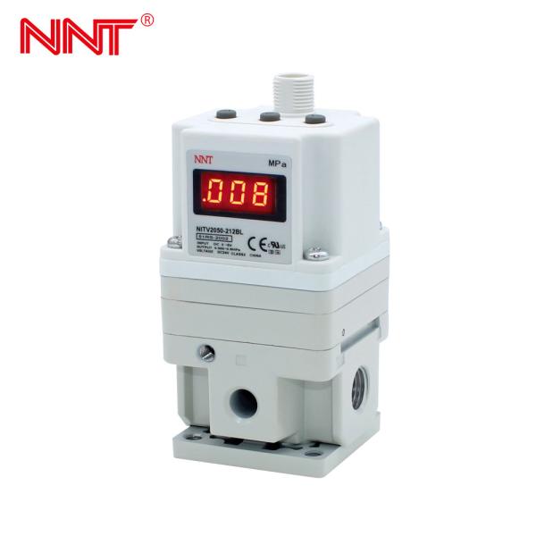 Aluminum Electric Pneumatic Regulator 2000 Series Air Pressure Regulator 24 VDC