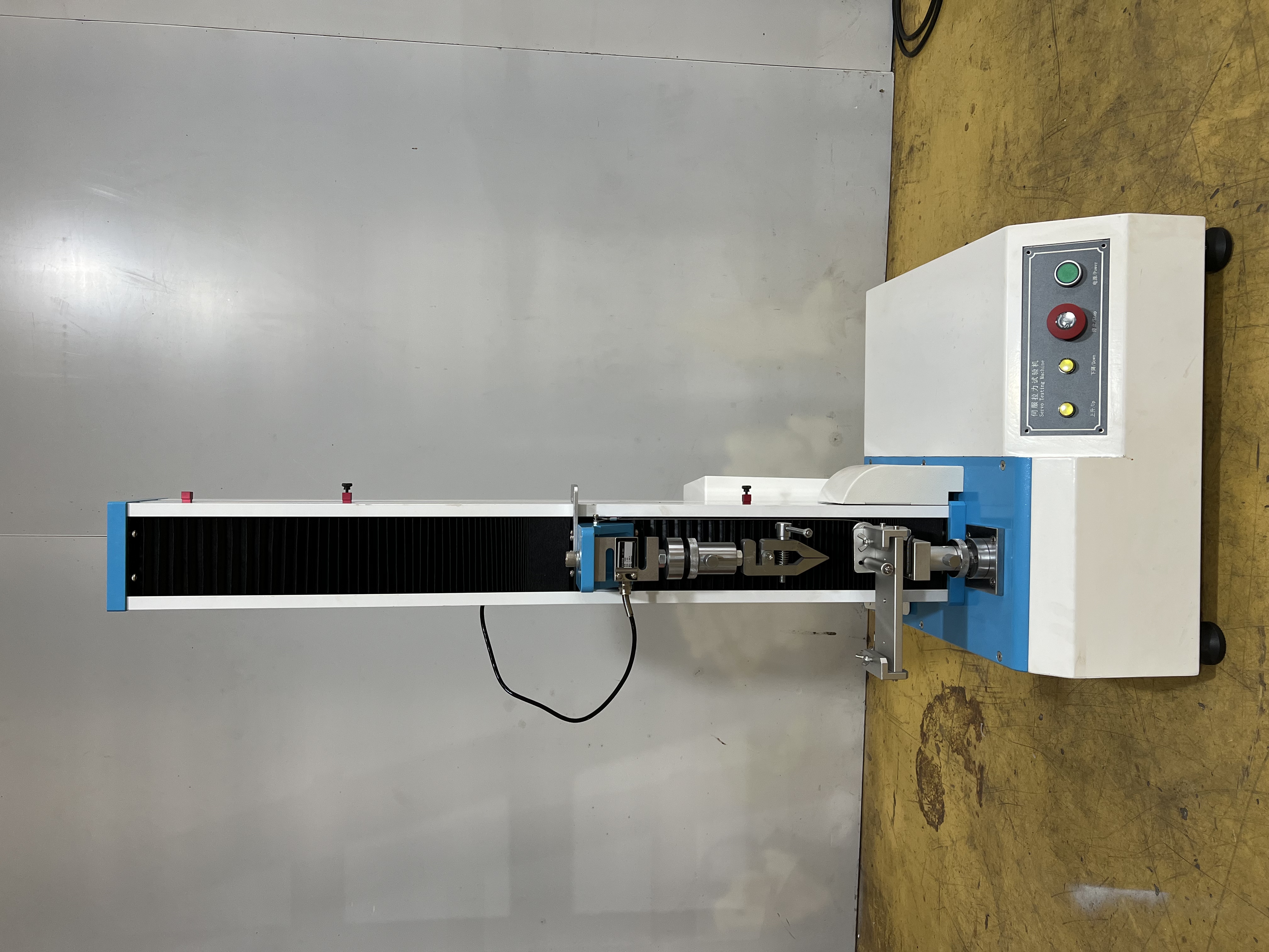 Customizable Single Column Servo Tensile Testing Machine with HK-TEST Software for Tensile Elongation and Peeling Test