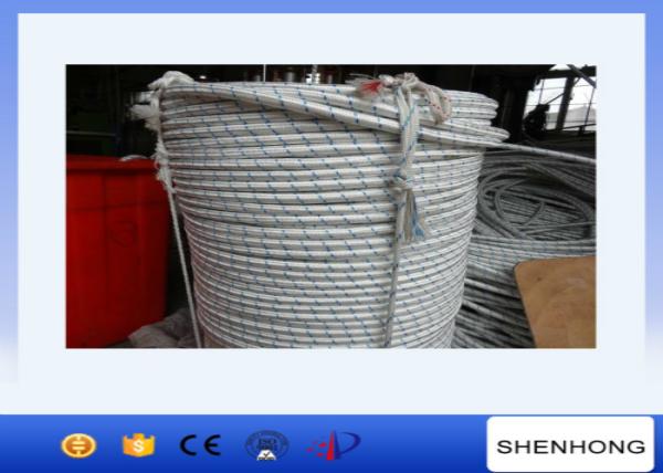 Nylon OPGW Hotline Installation Cable Pulling Rope 20mm Diameter Double Braided