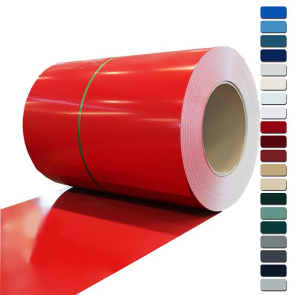 Q195 Q235 Q235B PPGI Color Prepainted Galvanized Steel Coil 275g/M2
