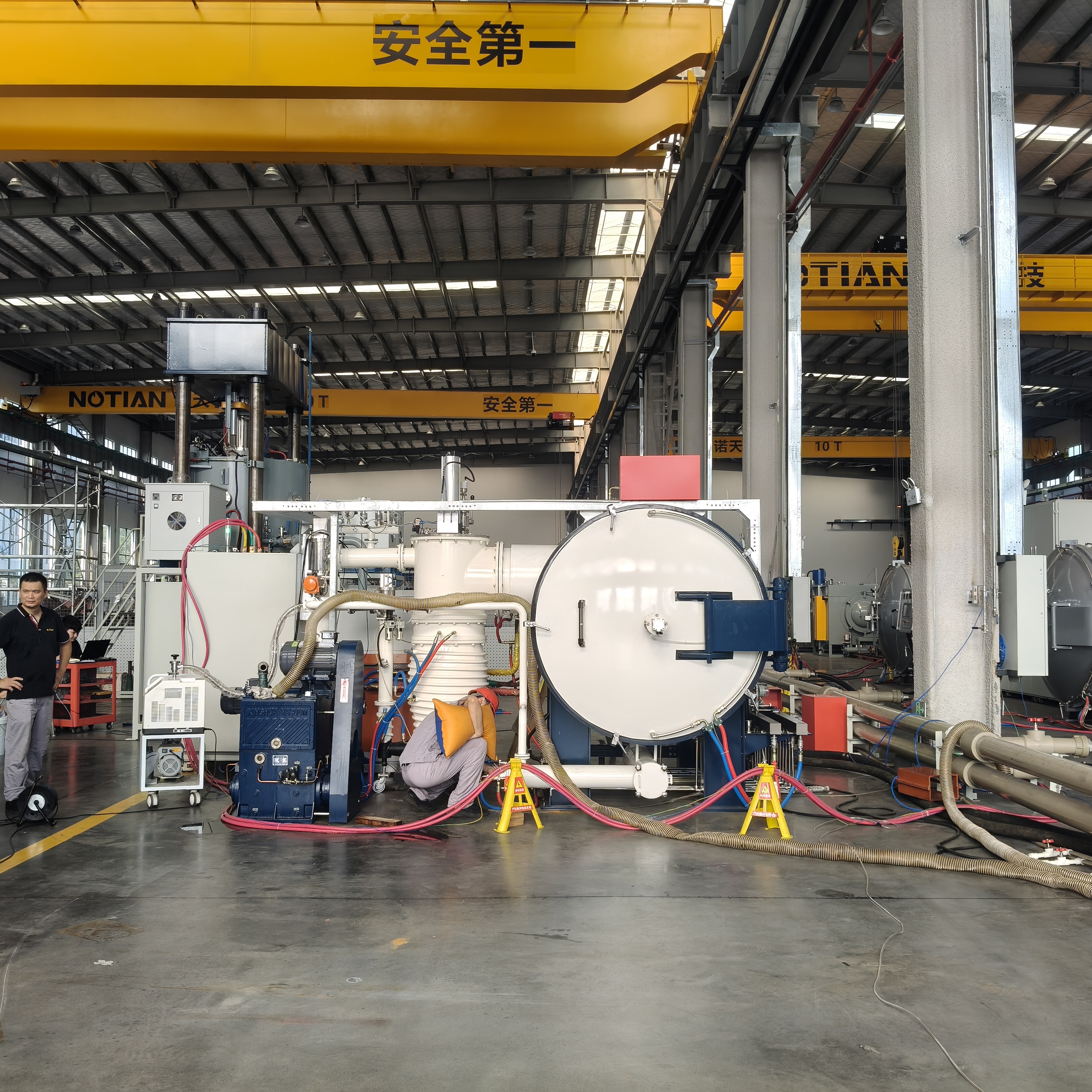 PLC Touch Screen Controlled Vacuum High Temperature Resistance Furnace