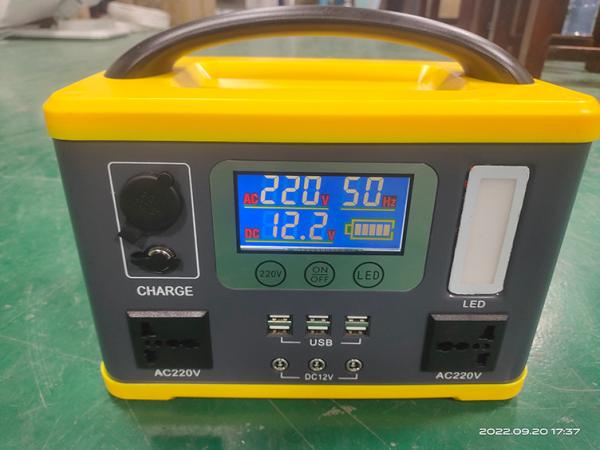 220V Lithium ion Battery Portable Solar Generator 300W 500W 1000W Portable power station