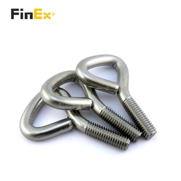 Bolto de olho de aço carbono resistente à corrosão personalizado para chapa de metal