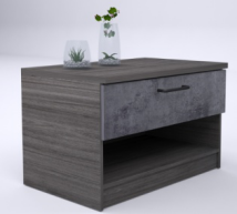 Melamine Laminated Hotel Contract Furniture , Apartment Bedroom Sets