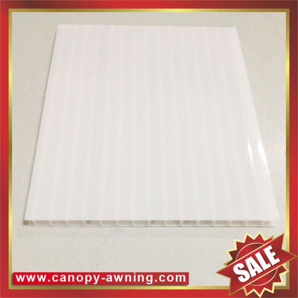 high qualtity greenhouse roofing polycarbonate PC multiwall twin wall cell hollow board sheet sheeting plate panel