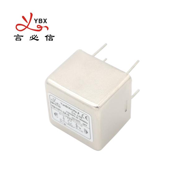 Фильтр EMI 250VAC PCB особенный 1A~6A компактирует низкопроходный фильтр EMI