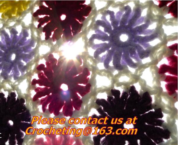 Crochet Vintage Throw Blankets Hand-Woven Bedspread Bedcover Home Decorate Bed/sofa Blanke